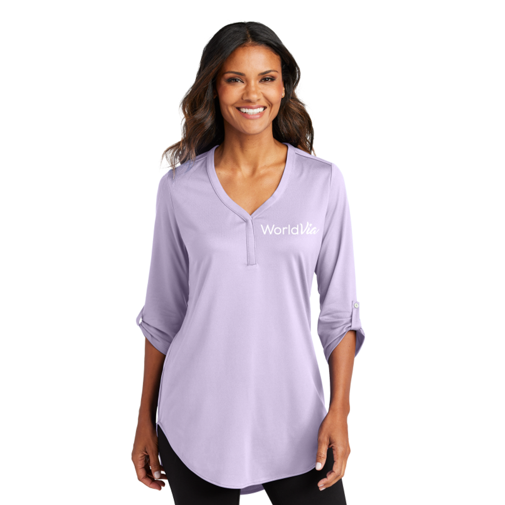 Women's Three Quarter Sleeve Tunic Top primary image