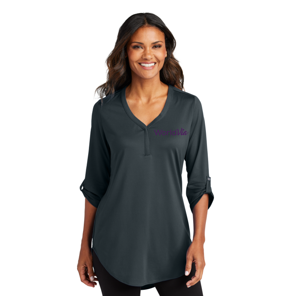 Women's Three Quarter Sleeve Tunic Top primary image