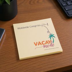 Image of Stick It Note Pad_ 4"X3"_25 Sheets_Worldwide Expert