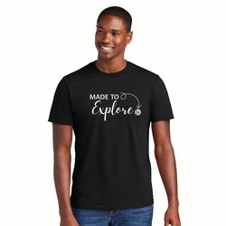Image of Men's Crew Neck Super Important Tee Shirt_MADE TO EXPLORE