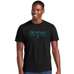 Image of Men's Crew Neck Super Important Tee Shirt_OH THE PLACES