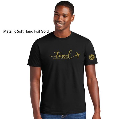 Men's Crew Neck Super Important Tee Shirt_TRAVEL BOOKING EXPERT GOLD image thumbnail