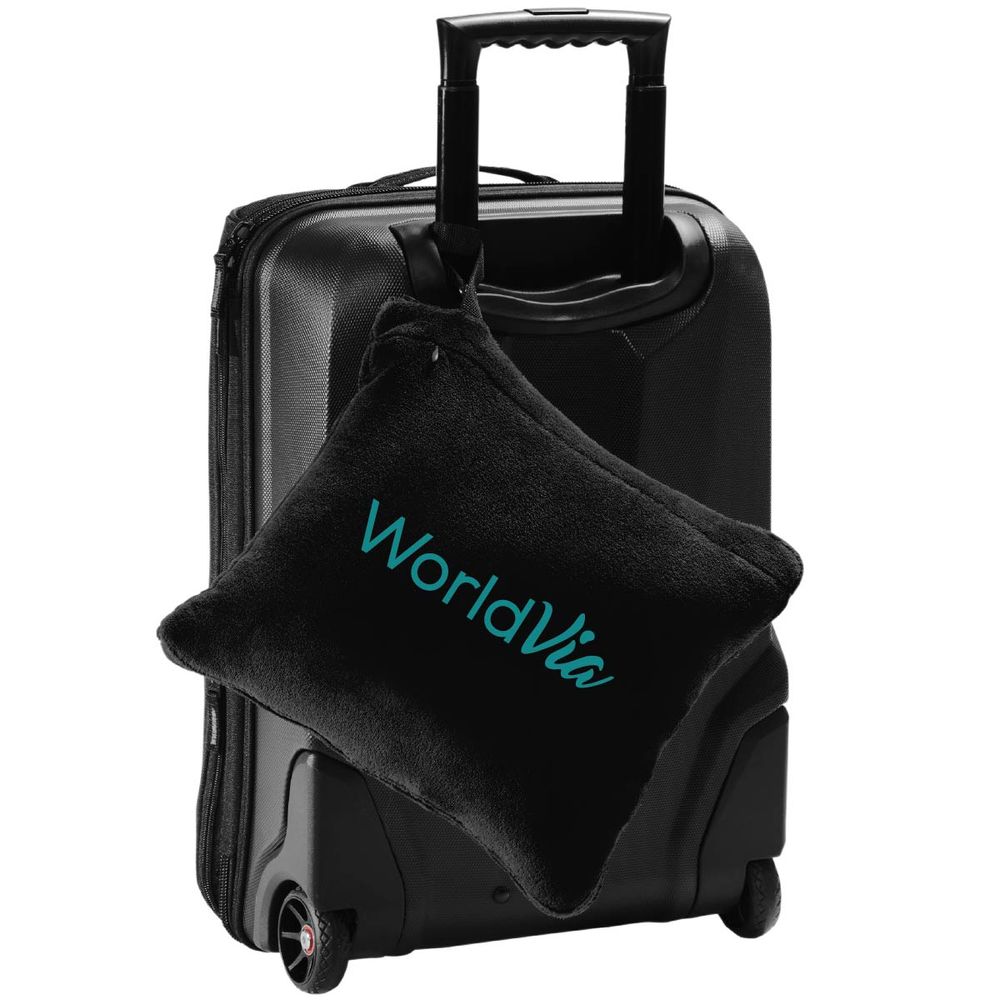 Packable Travel Pillow or Blanket_Black Blanket image thumbnail