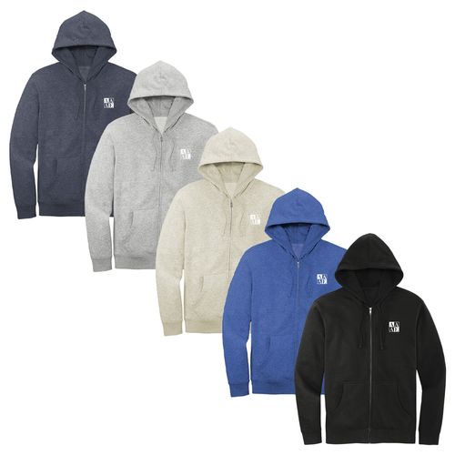 Unisex District Full Zip Hoodie image thumbnail