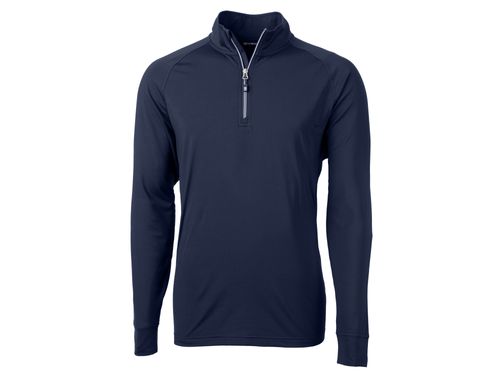 Mens Big & Tall Adapt Eco Knit Stretch Quarter Zip image thumbnail