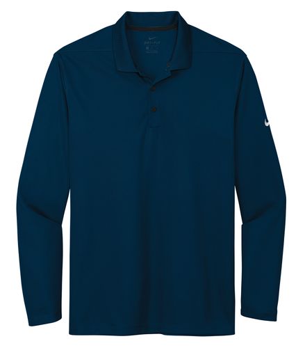 NIKE Dri-FIT Micro Pique 2.0 Long Sleeve Polo image thumbnail