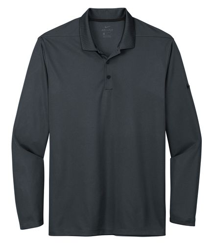 NIKE Dri-FIT Micro Pique 2.0 Long Sleeve Polo image thumbnail