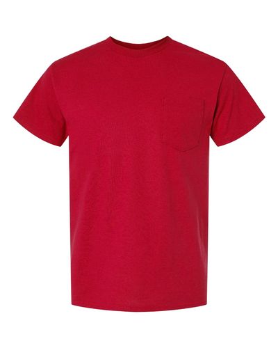 Gildan Unisex DryBlend Pocket T-Shirt image thumbnail
