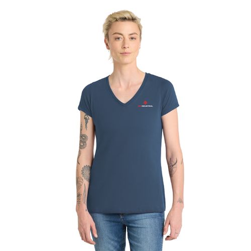 ATC Eurospun Cotton  V-neck Ladies Tee image thumbnail