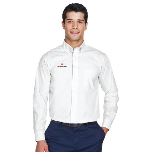 Men's Broadcloth Woven Dress Shirt  image thumbnail