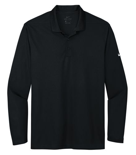 NIKE Dri-FIT Micro Pique 2.0 Long Sleeve Polo image thumbnail