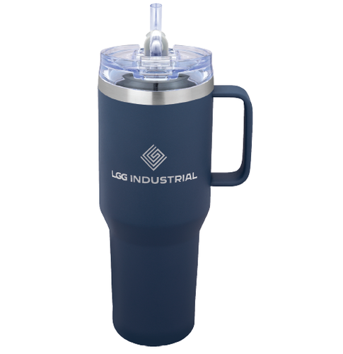 40 oz Urban Peak Apex Ridge Vacuum Travel Mug- Navy image thumbnail