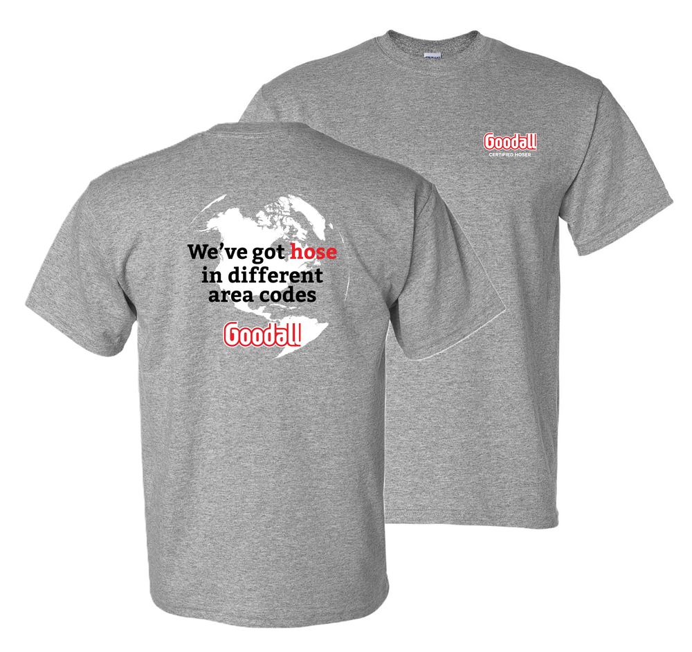 Goodall Certified Hoser Unisex Gildan DryBlend  Short Sleeve Tee (Screen Print) primary image