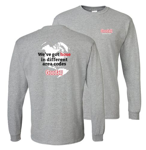 Goodall Certified Hoser Unisex Gildan DryBlend Long Sleeve Tee (Screen Print) image thumbnail
