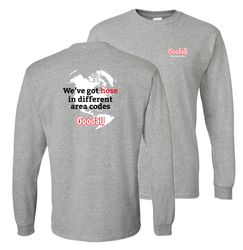 Image of Goodall Certified Hoser Unisex Gildan DryBlend Long Sleeve Tee (Screen Print)