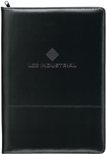 Script Zippered Padfolio image thumbnail