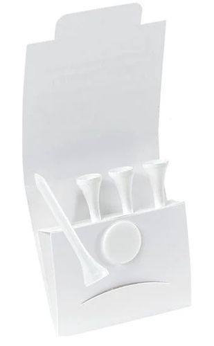 Printed Matchbook - Blank Golf Tee & Ball Marker Set image thumbnail