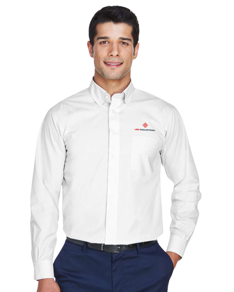 Men's Broadcloth Woven Dress Shirt  primary image