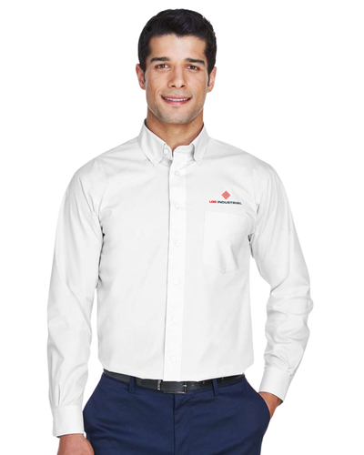 Men's Broadcloth Woven Dress Shirt  image thumbnail