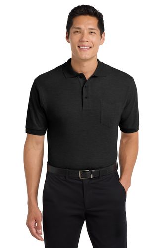 Port Authority Silk Touch Polo with Pocket image thumbnail