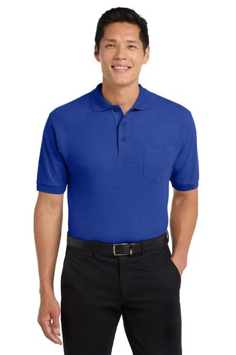 Port Authority Silk Touch Polo with Pocket image thumbnail
