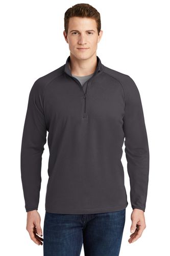 Sport-Tek TALL Sport-Wick Stretch 1/4-Zip Pullover image thumbnail