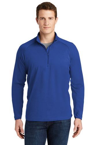 Sport-Tek TALL Sport-Wick Stretch 1/4-Zip Pullover image thumbnail