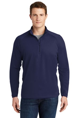 Sport-Tek TALL Sport-Wick Stretch 1/4-Zip Pullover image thumbnail