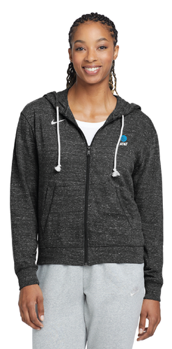 Nike Women's Gym Full-Zip Hoodie image thumbnail