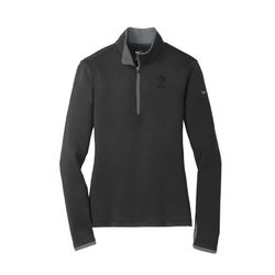 Image of Ladies Nike Dri-Fit Stretch 1/2 Zip Cover Up
