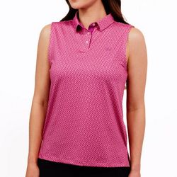 Image of Good Good Women's Strawberry Sleeveless Polo