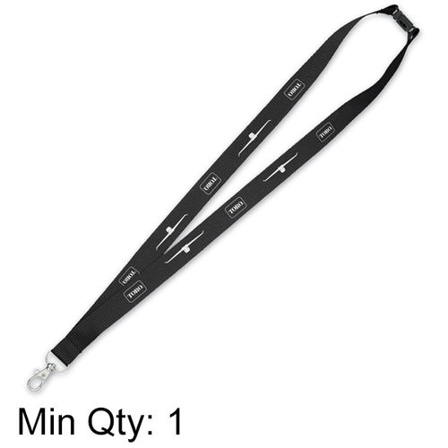 Lanyard with Metal Lobster Clip - 3/4" image thumbnail