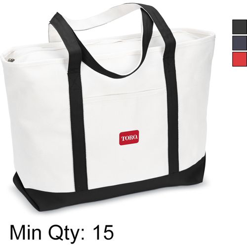 Large Heavyweight Cotton Canvas Tote image thumbnail