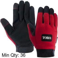 Image of Mechanics Gloves - Red