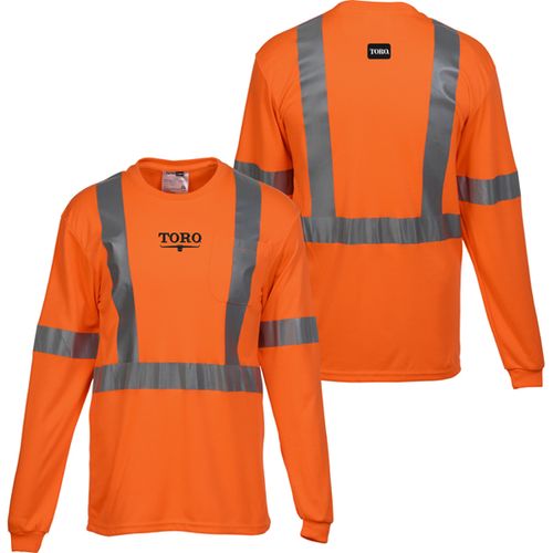 High Visibility LS Safety T-Shirt image thumbnail
