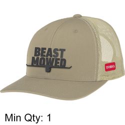 Image of Beast Mowed Yupoong Retro Trucker Cap