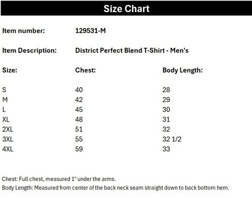 Bullhorns District Perfect Blend T-Shirt image thumbnail