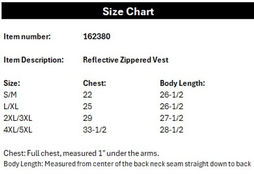 Reflective Zippered Vest image thumbnail