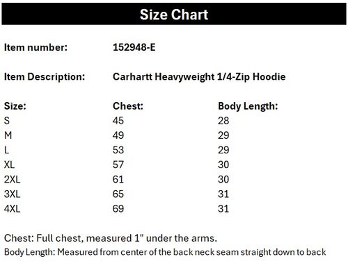 Carhartt Heavyweight 1/4-Zip Hoodie image thumbnail