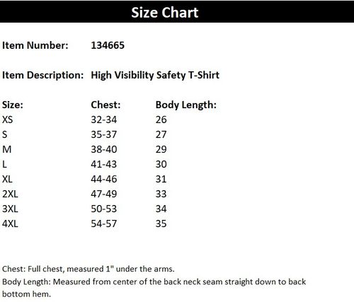 High Visibility Safety T-Shirt image thumbnail