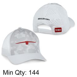 Image of White Camo Performance Cap - Custom