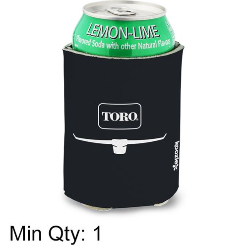 Koozie Collapsible Can Cooler- Black image thumbnail