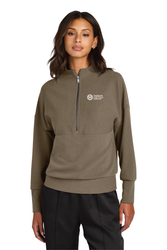 Image of Mercer+Mettle Women's Linear Texture 1/4-Zip 