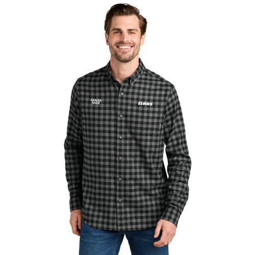 Eddie Bauer Long Sleeve Favorite Flannel Plaid Shirt - ON DEMAND image thumbnail