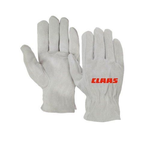 Gray Suede Cowhide Leather Gloves image thumbnail