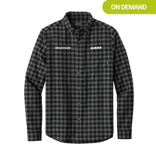 Eddie Bauer Long Sleeve Favorite Flannel Plaid Shirt - ON DEMAND image thumbnail