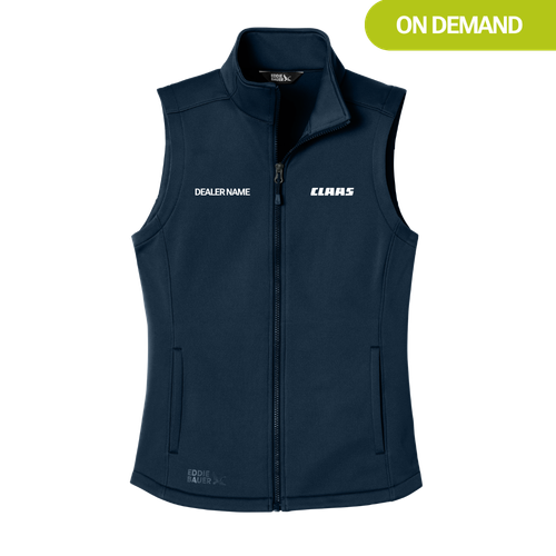 Eddie Bauer Women’s Smooth Mid Layer Fleece Vest - ON DEMAND image thumbnail