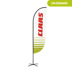 Image of 9ft Blade Shape Feather Flag Kit - ON DEMAND