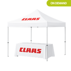 Image of 10x10ft Basic Kit-Steel Frame Tent Kit & 6ft Table Cover - ON DEMAND