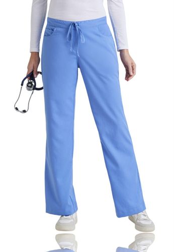 Grey's Anatomy Women's Classic 5 Pocket Drawstring Scrub Pants image thumbnail
